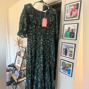 Brand New Ivy City Co Gracie Dress in Holly size XL